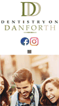 Mobile Screenshot of dentistryondanforth.com